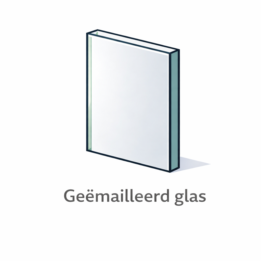 Geëmailleerd glas